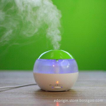 Ultrasonic Humidifier with Blue LED Light and Mist Adjustable, 120mL Capacity